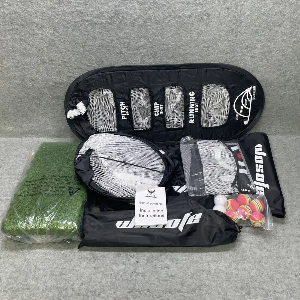 NOB Wosofe Golf‎ Hitting Net Indoor Chipping Practice Target Training Helper